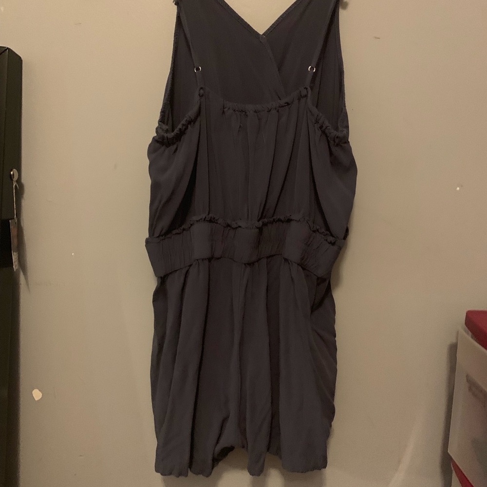 Dark grey romper